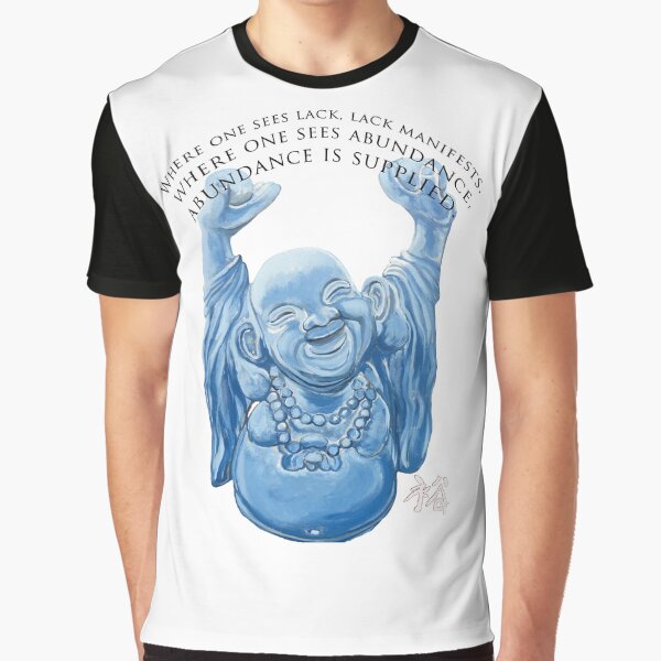 Abundance Buddha Graphic T-Shirt