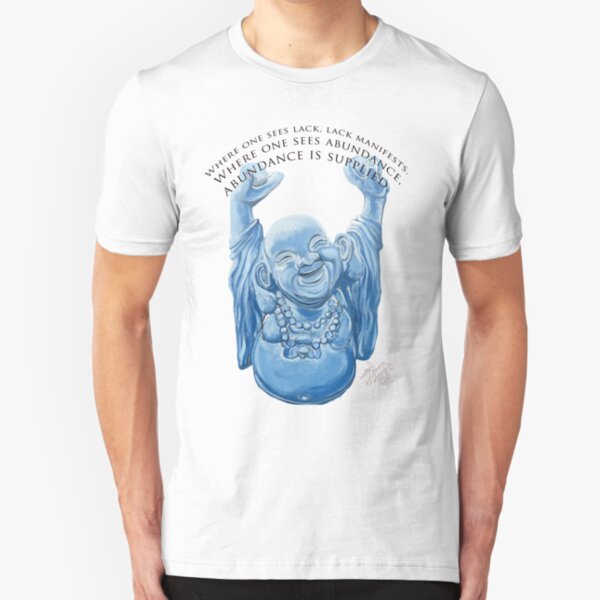 Abundance Buddha Slim Fit T-Shirt