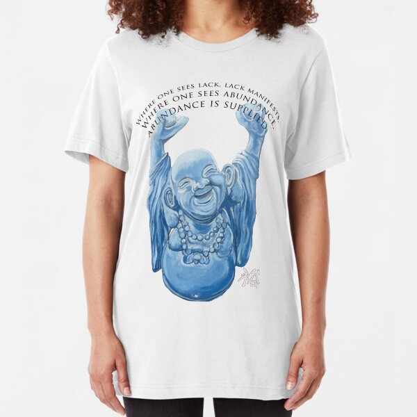 Abundance Buddha Slim Fit T-Shirt