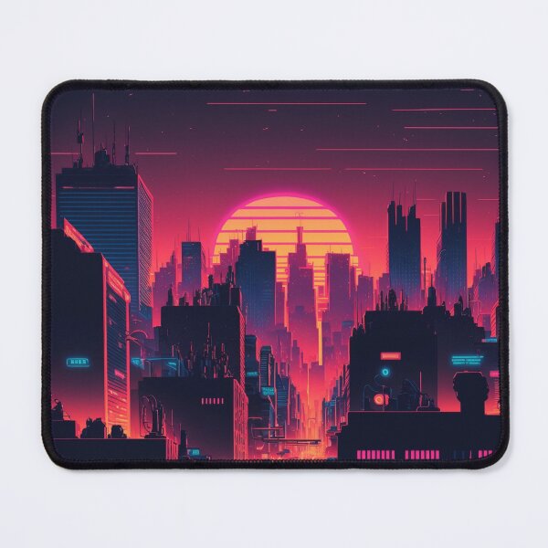 Item preview, Retrowave Aesthetic City designed and sold by Nightarcade.