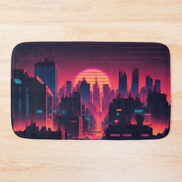 Item preview, Retrowave Aesthetic City designed and sold by Nightarcade.