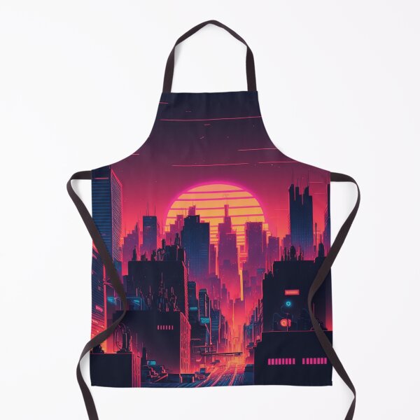 Item preview, Retrowave Aesthetic City designed and sold by Nightarcade.