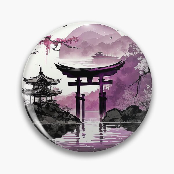 Item preview, Set 003 Japanese torii by the lake designed and sold by pixelCROW.