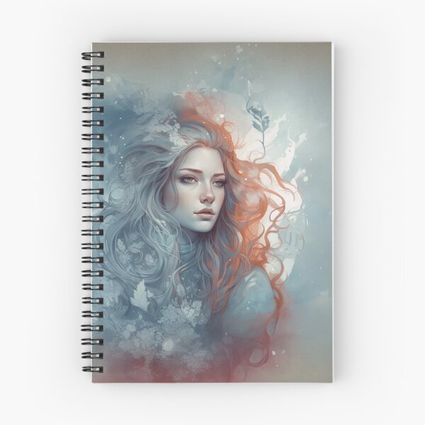 Item preview, Girl with Blue and Red Hair designed and sold by Splargo Digital Prints.