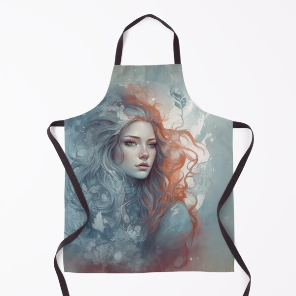Item preview, Girl with Blue and Red Hair designed and sold by Splargo Digital Prints.