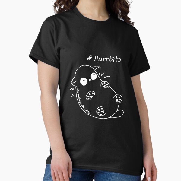 Purrtato on black Classic T-Shirt