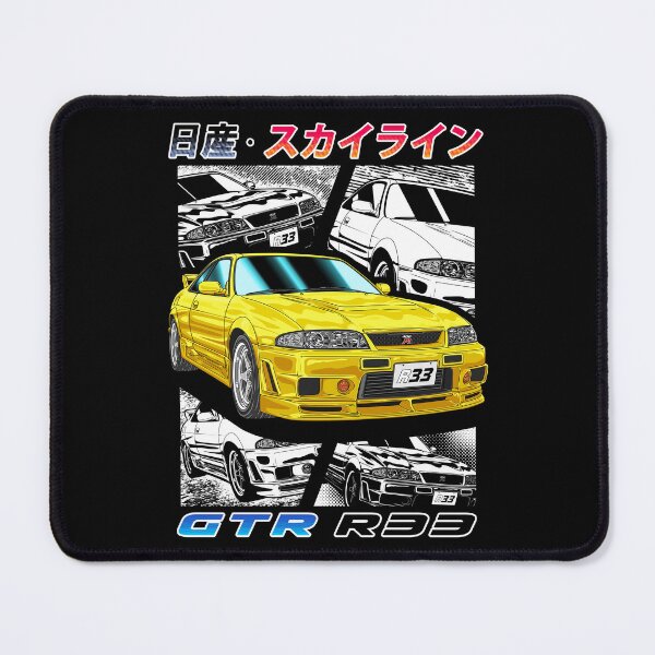 Item preview, JDM Legend Yellow Nissan Skyline GT-R R33  designed and sold by JDM Guyvit.