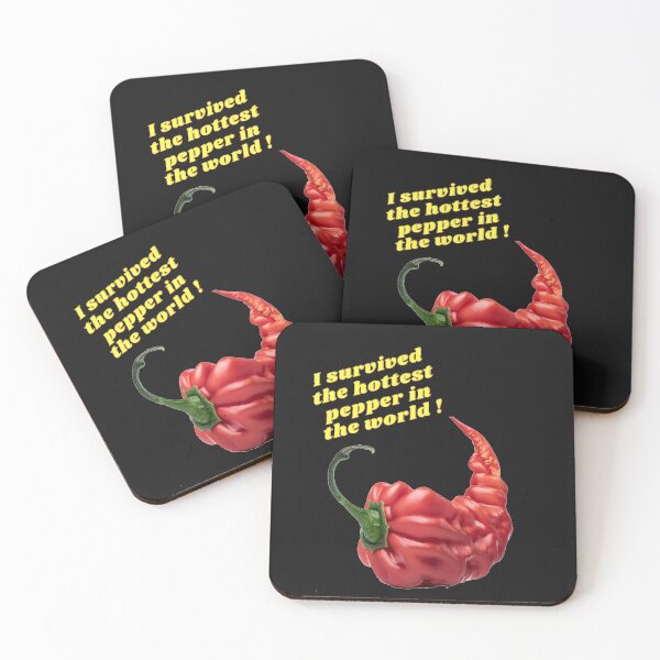 Item preview,  I SURVIVED THE HOTTEST PEPPER IN THE WORLD ! t-shirt designed and sold by setterman1984.