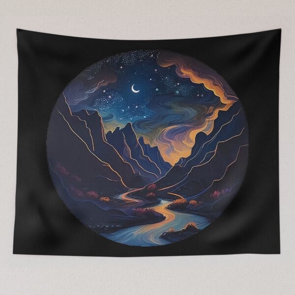 Item preview, Beautiful night view designed and sold by Cahlie Li.
