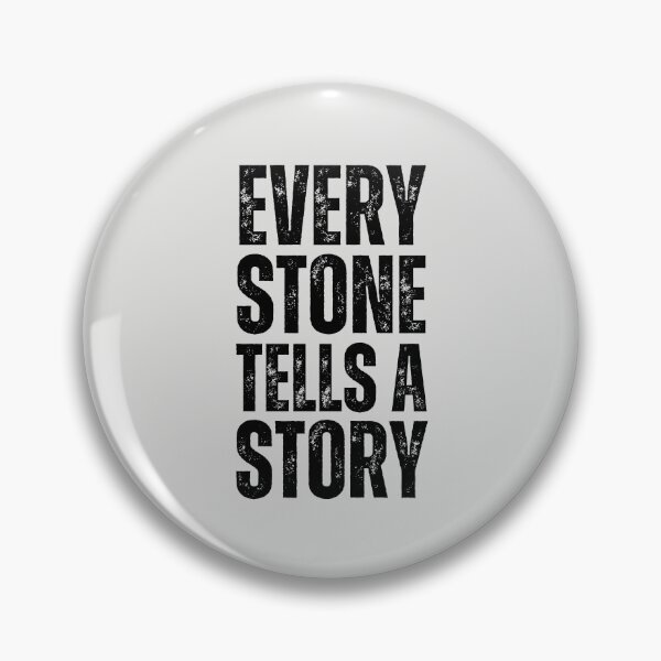 Item preview,  Every Stone Tells A Story  designed and sold by FunnyFactDesign.
