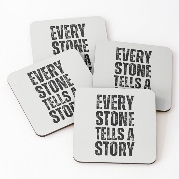 Item preview,  Every Stone Tells A Story  designed and sold by FunnyFactDesign.