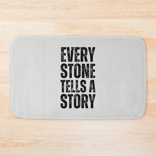 Item preview,  Every Stone Tells A Story  designed and sold by FunnyFactDesign.