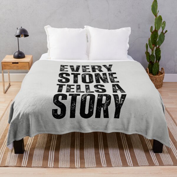 Item preview,  Every Stone Tells A Story  designed and sold by FunnyFactDesign.