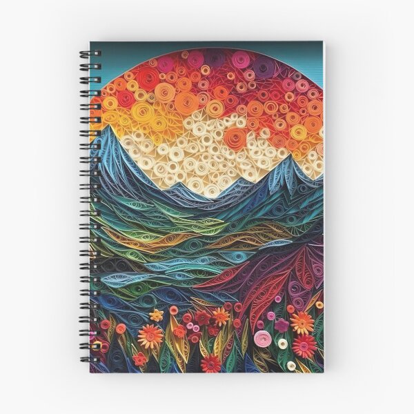 Item preview, Paper Quilled Mountainscape designed and sold by Matt's Artificial Nature.