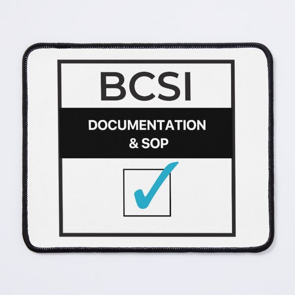 Item preview, Documentation & SOP designed and sold by BCSI.