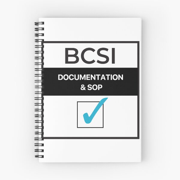 Item preview, Documentation & SOP designed and sold by BCSI.