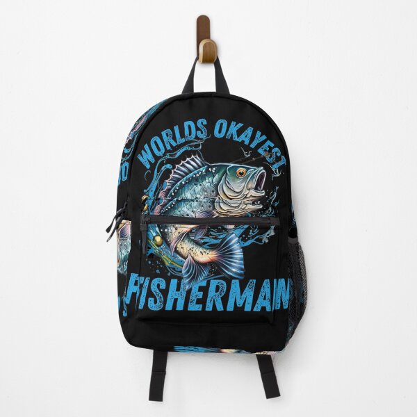 Item preview, Worlds Okayest Fisherman designed and sold by Affyboss6.