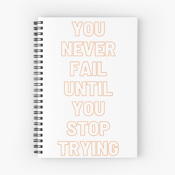 Item preview, You Never Fail Until You Stop Trying designed and sold by Mehdielachouri2.