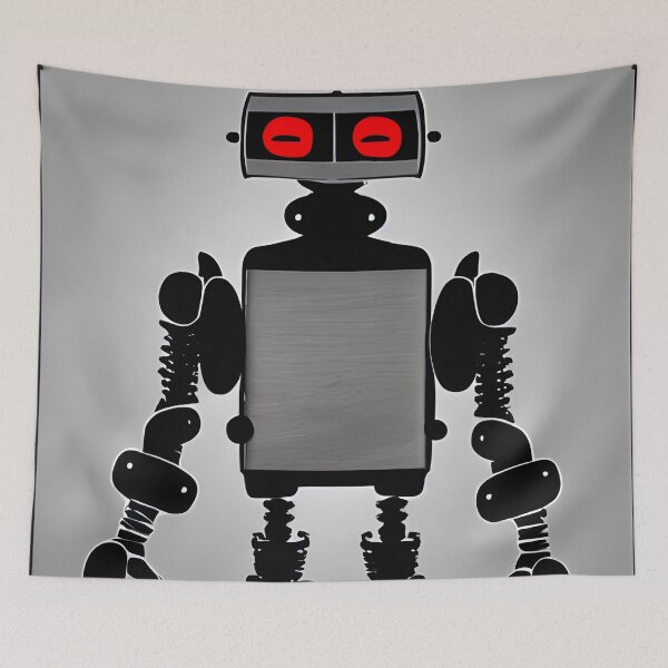 Item preview, Robot in the style of famous art. designed and sold by CRAFTER-MEDIA.