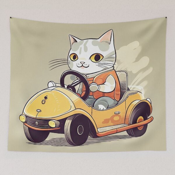 Item preview, Tiny Cat Car designed and sold by Cat-Paradise.