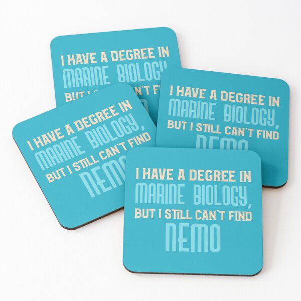 Item preview, I Have a Degree in Marine Biology, but I Still Can’t Find Nemo designed and sold by Winter--Flowers.