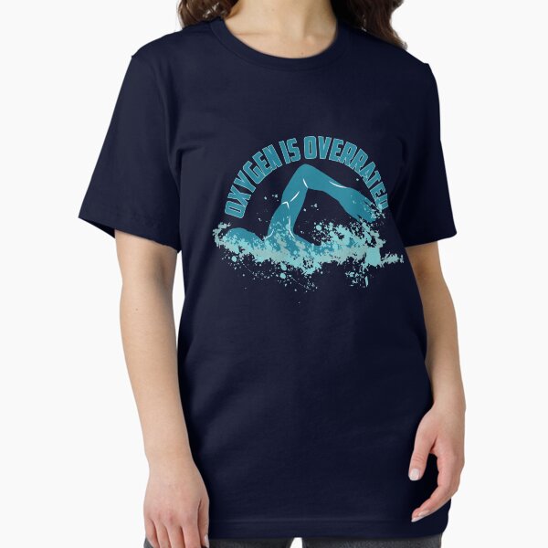 Item preview, Oxygen Is Overrated - Funny Swimming Pun Gift designed and sold by yeoys.