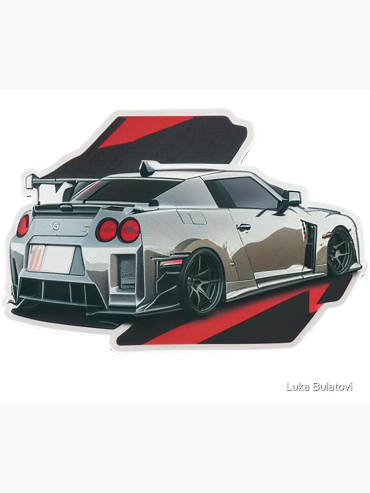 Nissan GTR 3 Poster for Sale by Luka Bulatović