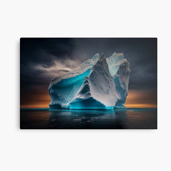 Iceberg Metal Print