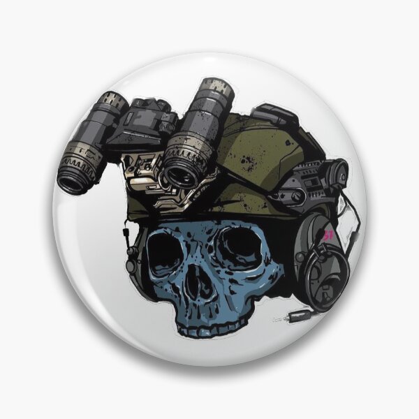 Aperçu de l'œuvre squelette fantôme avec hochement de tête et casque mème de guerre militaire drôle Irak haute qualité créée et vendue par dexvo.