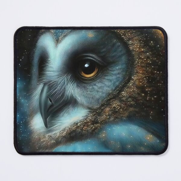 Item preview, Blue Grass Owl (Variation 2) designed and sold by OccultDreams.