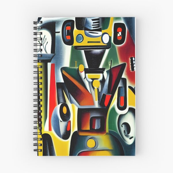 Item preview, Robot in the style of famous art. designed and sold by CRAFTER-MEDIA.