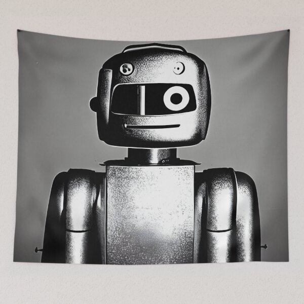Item preview, Robot in the style of famous art. designed and sold by CRAFTER-MEDIA.
