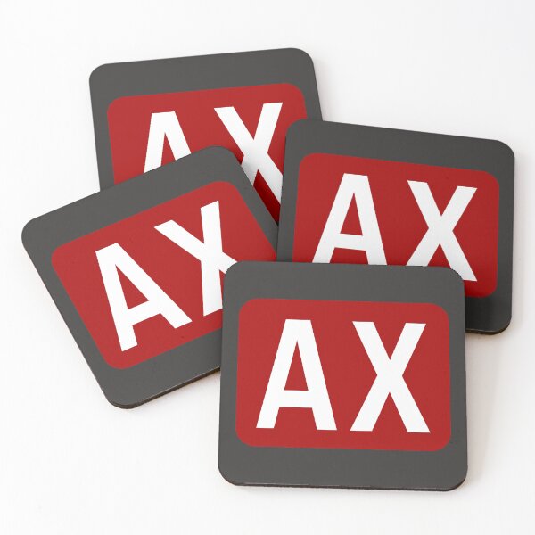 Item preview, AX Initials designed and sold by Jeallan Designs.