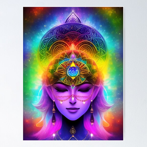 Illustration Psychedelic Mental Art - 5D Diamond Painting