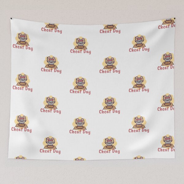 Item preview, Cheat Day for Cute Gym Rats designed and sold by ThumboArtBumbo.