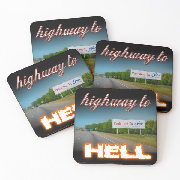 Item preview, Welcome To Ohio Highway To Hell  designed and sold by snazzyseagull.