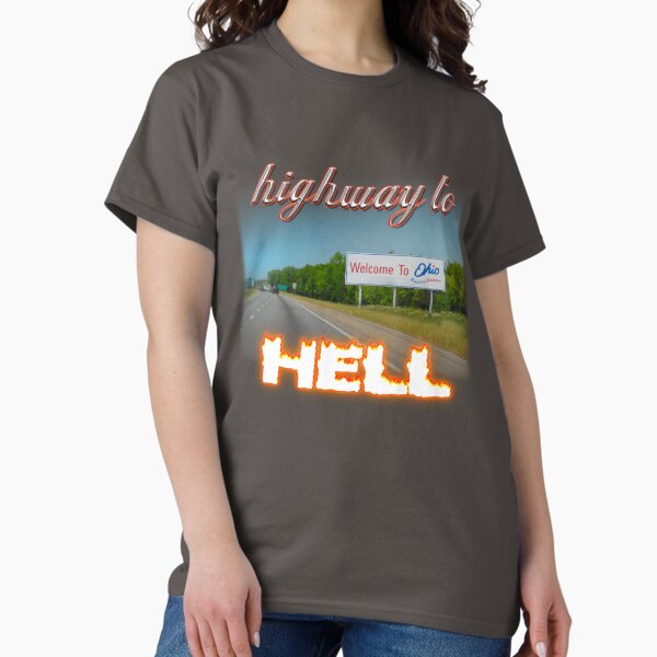 Item preview, Welcome To Ohio Highway To Hell  designed and sold by snazzyseagull.