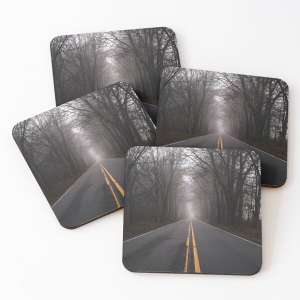 Item preview, Foggy road designed and sold by betapixels.