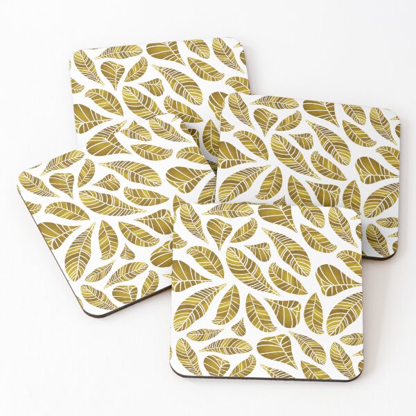 Item preview, Golden Maui Leaves designed and sold by artsylyons.