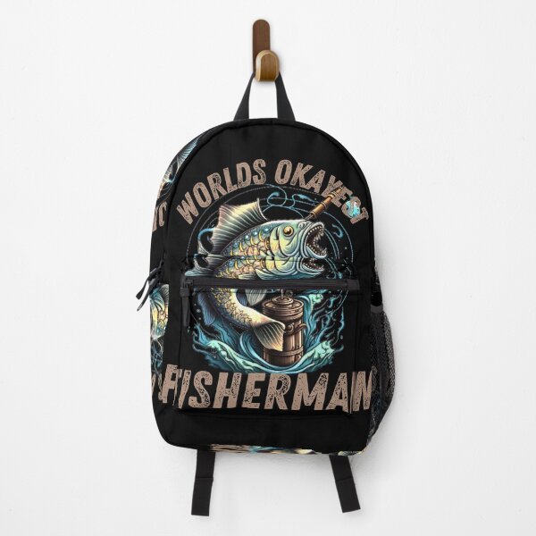 Item preview, Worlds Okayest Fisherman designed and sold by Affyboss6.