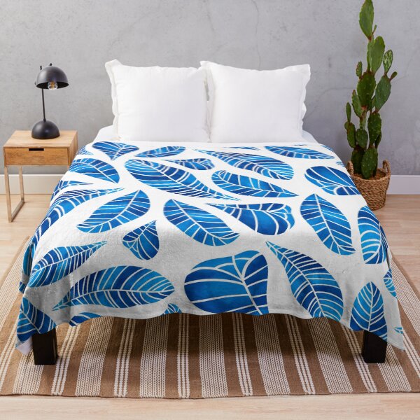 Item preview, Azul Maui Leaves designed and sold by artsylyons.