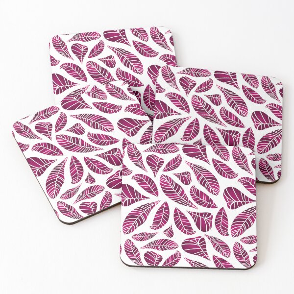 Item preview, Magenta Maui Leaves designed and sold by artsylyons.