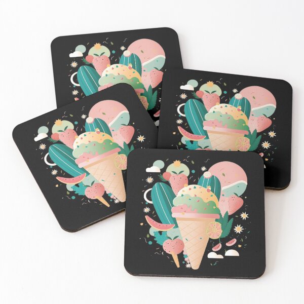 Item preview, "Feel the Summer with our Cool Ice Cream Popsicle Design" designed and sold by Nirav-25.
