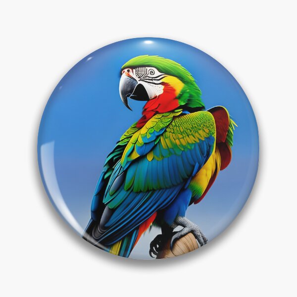 Item preview, Vibrant Macaw in a Blue Sky designed and sold by Igorlegrand.