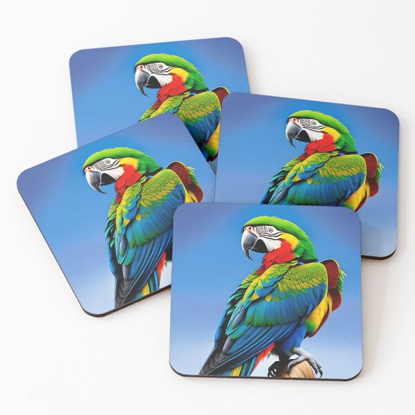 Item preview, Vibrant Macaw in a Blue Sky designed and sold by Igorlegrand.