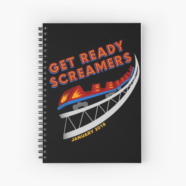 California Screamin' Farewell Spiral Notebook