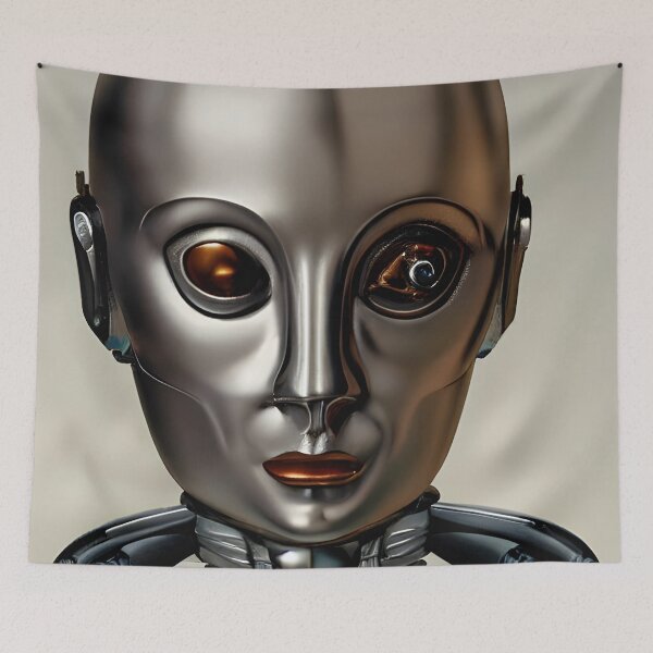 Item preview, Robot in the style of famous art. designed and sold by CRAFTER-MEDIA.