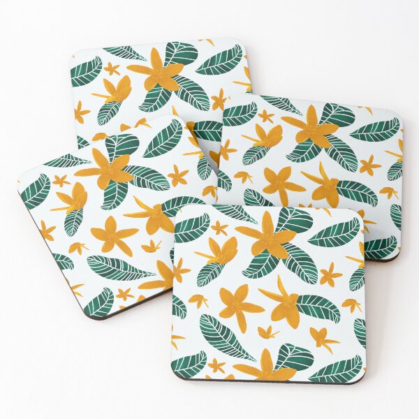 Item preview, Tropical Apricot Ice Florals designed and sold by artsylyons.