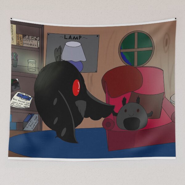Item preview, Mothman (House) designed and sold by ValentineSpooky.