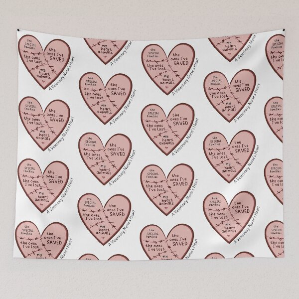 Item preview, A Veterinary Nurse's Heart  designed and sold by introVETed.